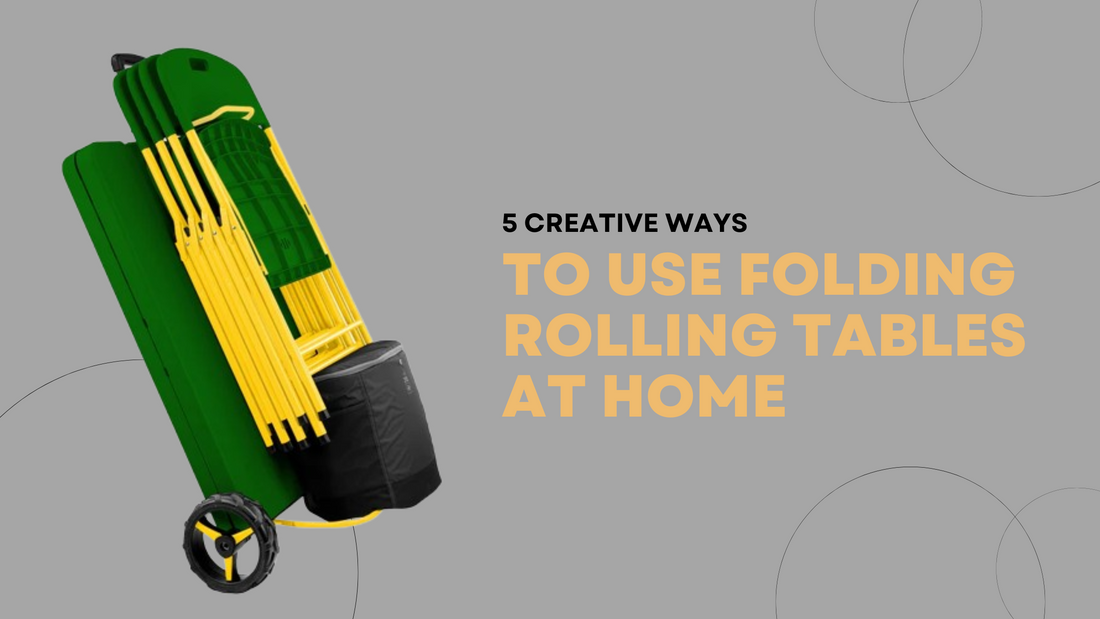 5 Creative Ways To Use Folding Rolling Tables At Home
