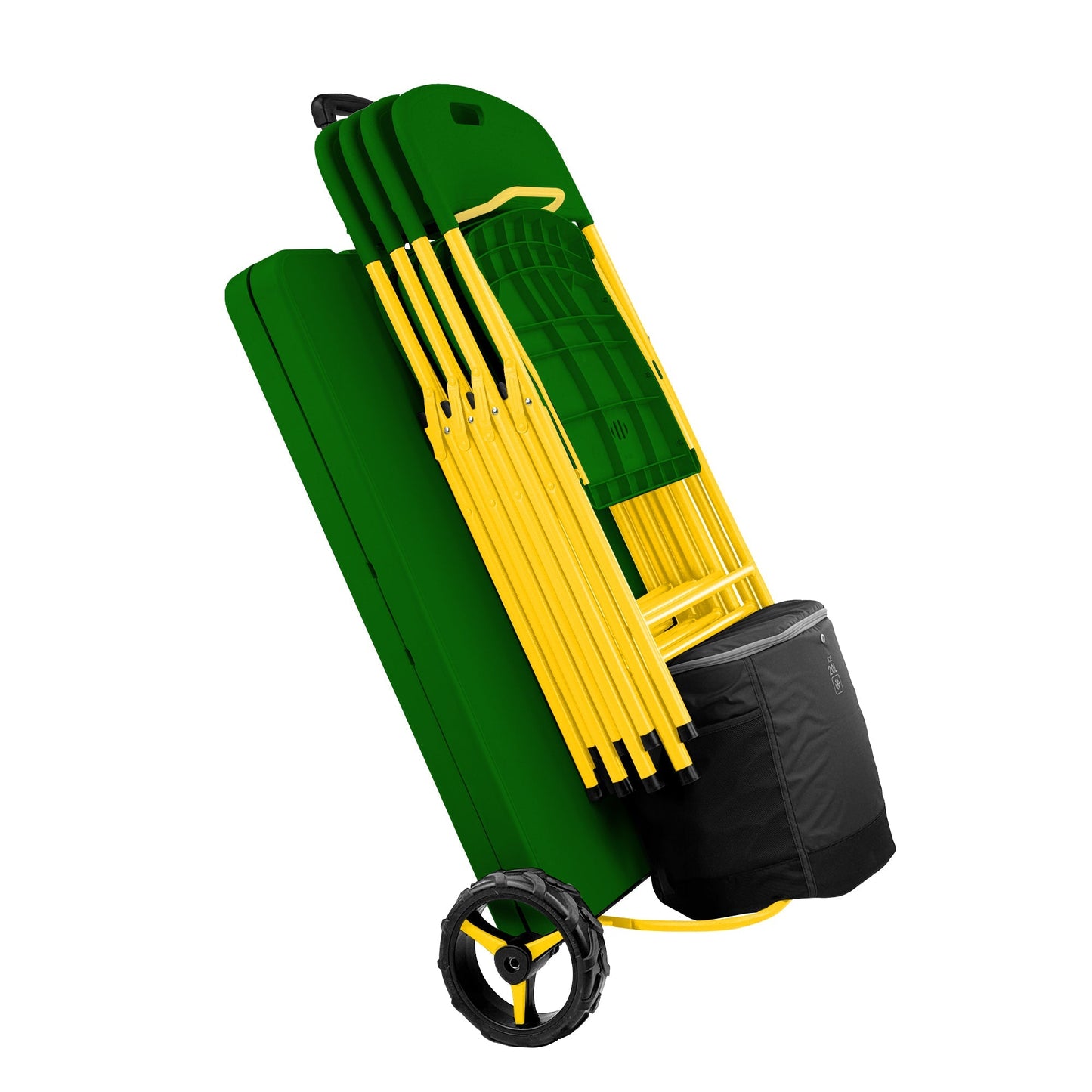 The Rolling Table - 6 Ft. Folding Table on Wheels - Sport Edition